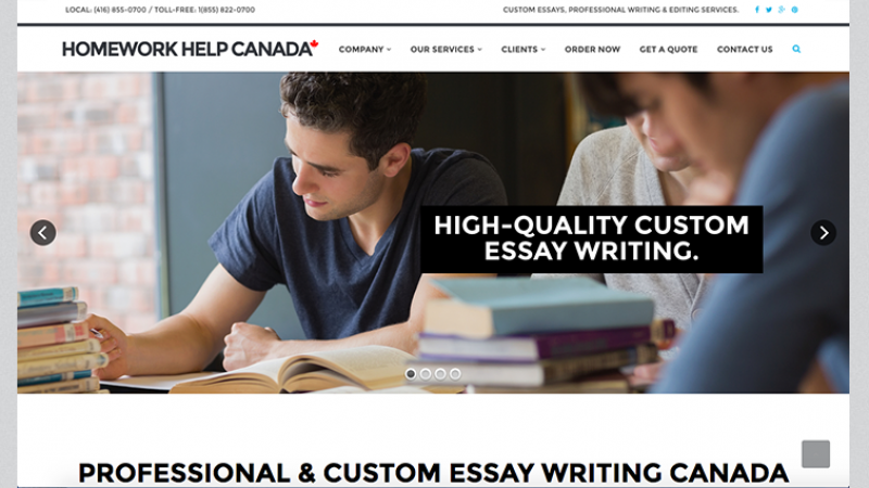 Help homework website now