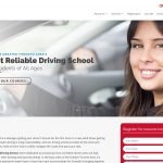 All State Driving web design main thumbnail