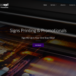 Sign Me Up website design by Web Sharx in Toronto