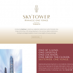 Sky Tower Pinnacle One Yonge website design by Web Sharx in Toronto