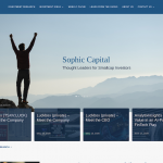 Sophic Capital website design by Web Sharx in Toronto