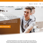 Touchwood Movers website design by Web Sharx in Toronto