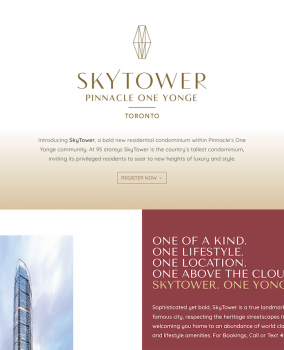 Sky Tower Pinnacle One Yonge